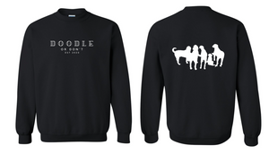 Doodle Silhouette Crewneck