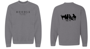 Doodle Silhouette Crewneck