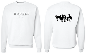 Doodle Silhouette Crewneck